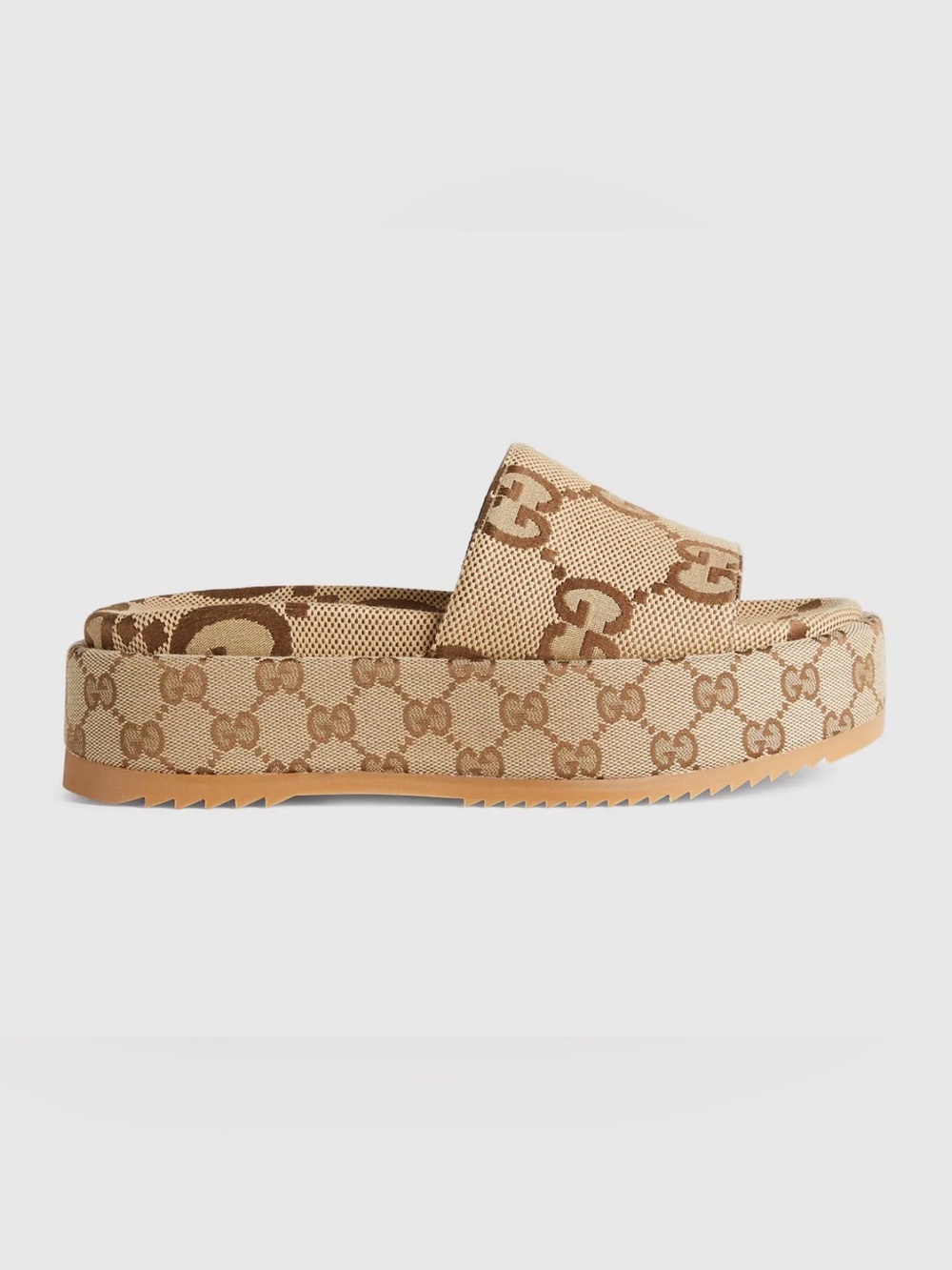 gucci platform slides